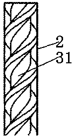 Anti-reflux pressurization type filtering device