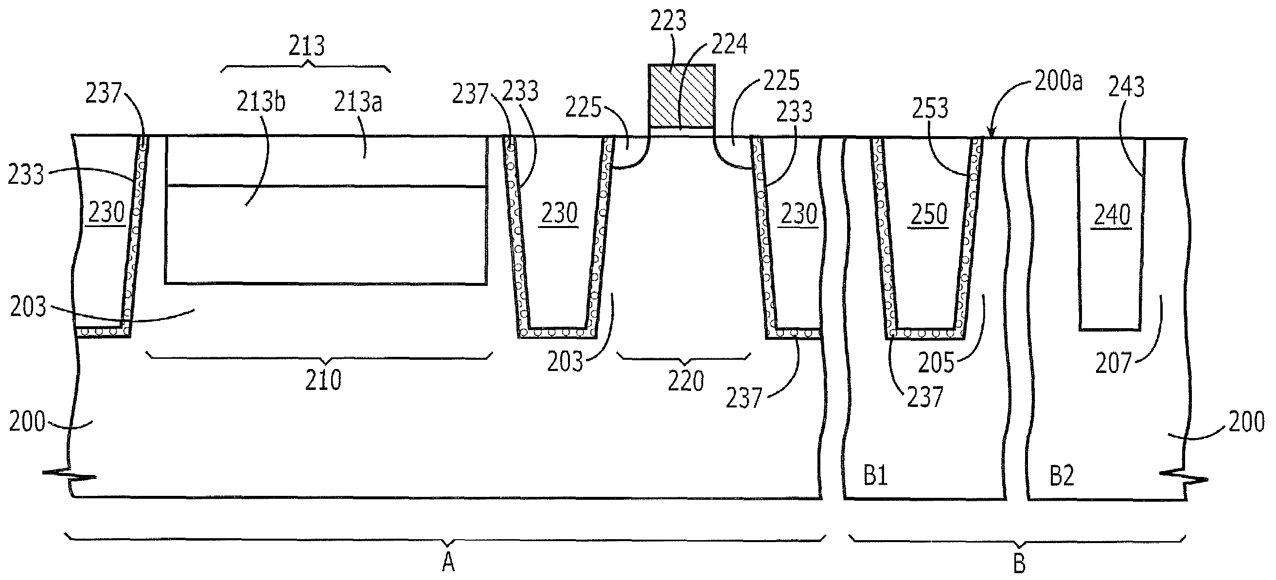 Image sensors including impurity layer adjacent isolation region