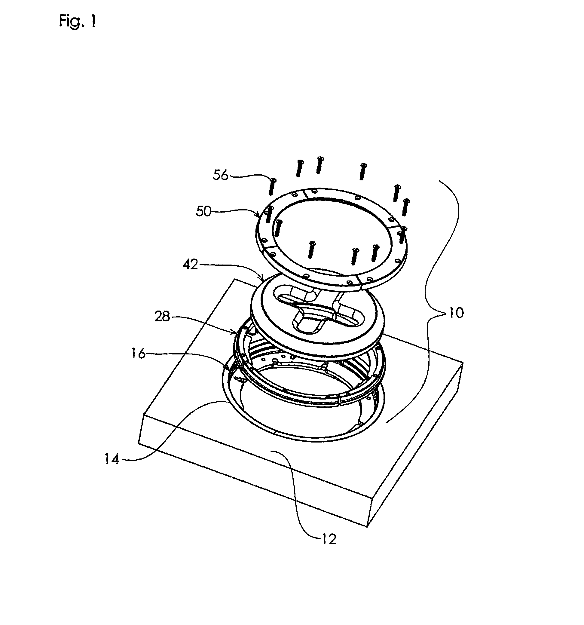 Cargo lashing fitting