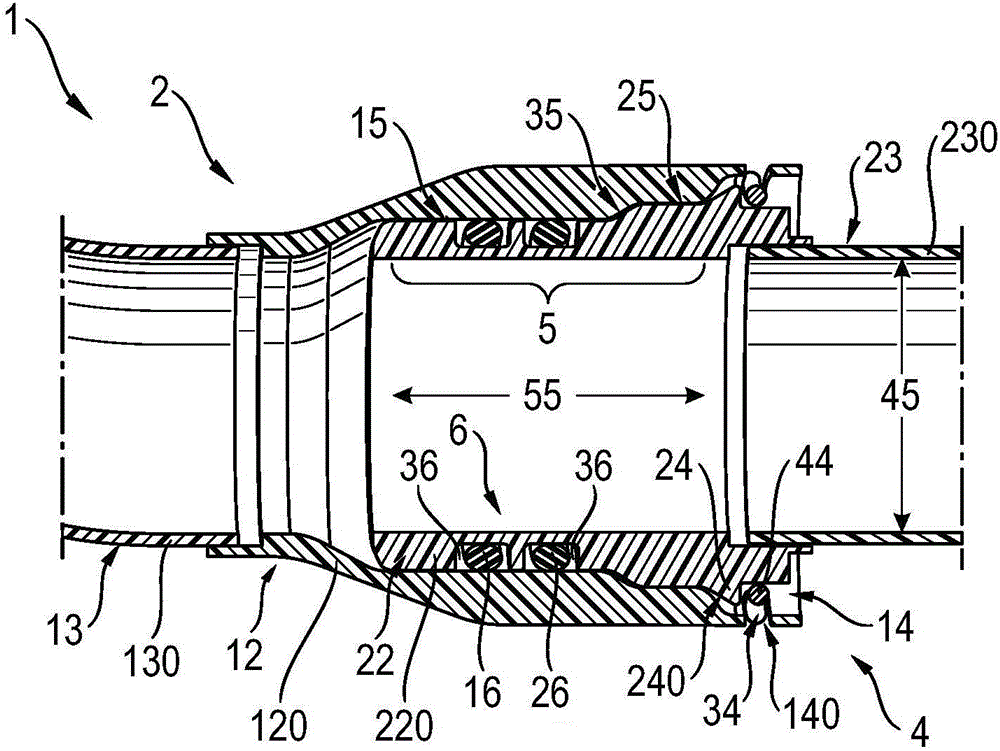 Vehicle component and motor vehicle