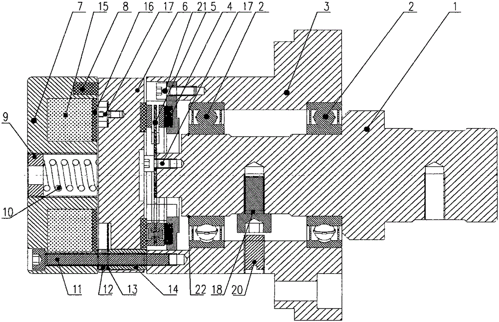 Power-lossing type joint rotation electromagnetic lock device