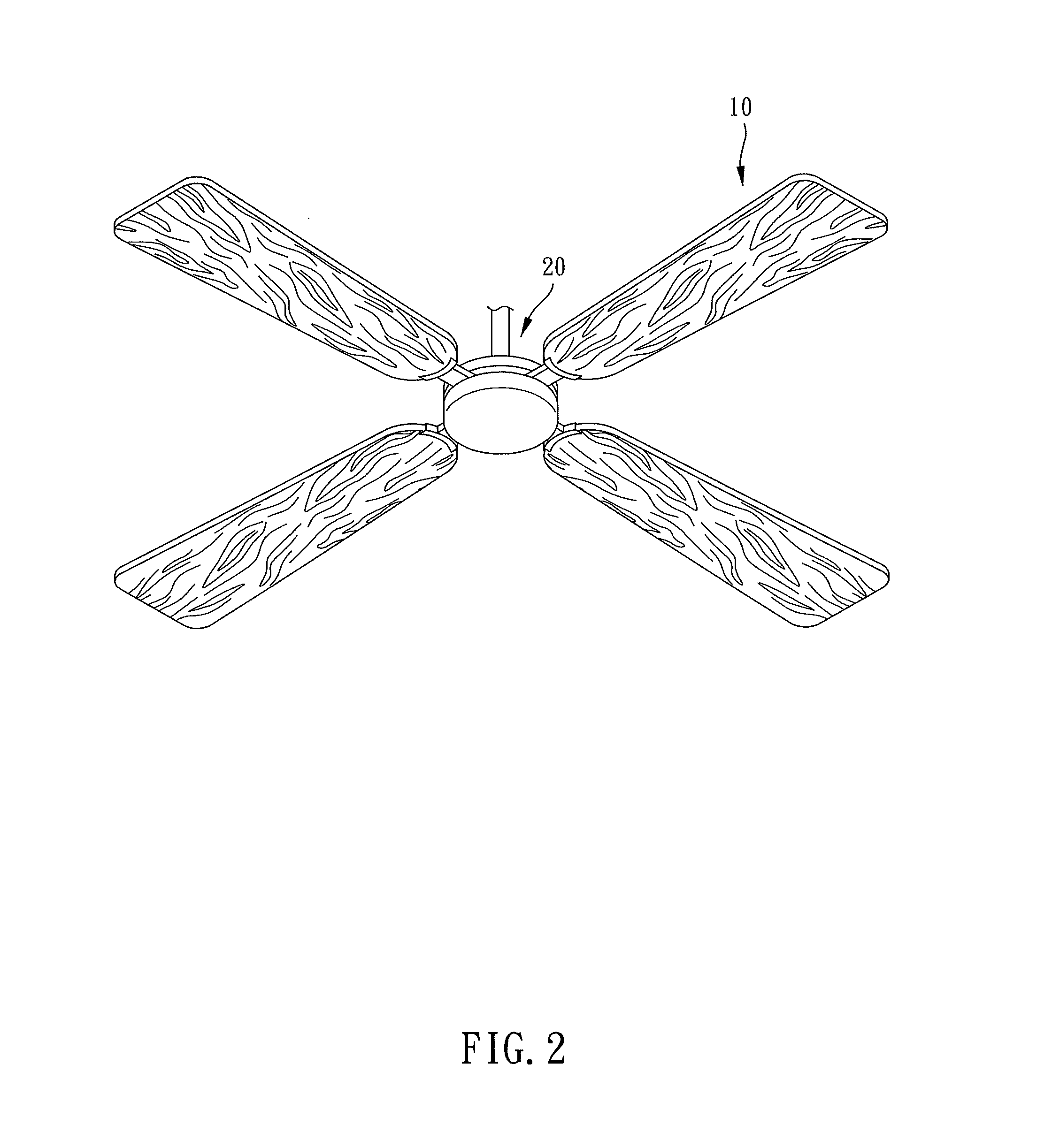 Method for manufacturing ceiling fan blade and ceiling fan blade