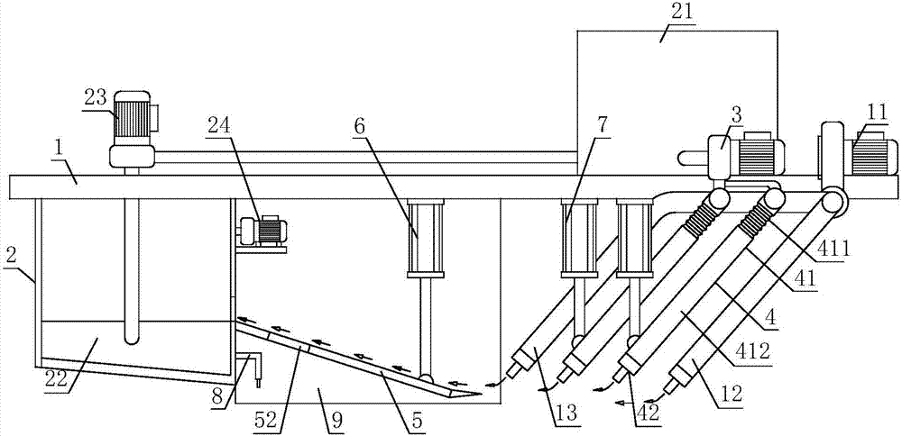 Composite medium impact pavement dust removal device