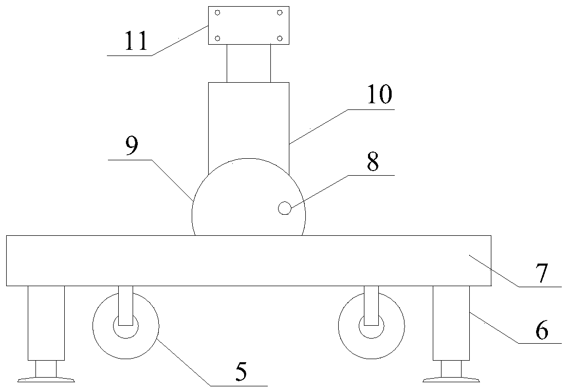 Assembly equipment and construction technology for a restrained concrete arch frame