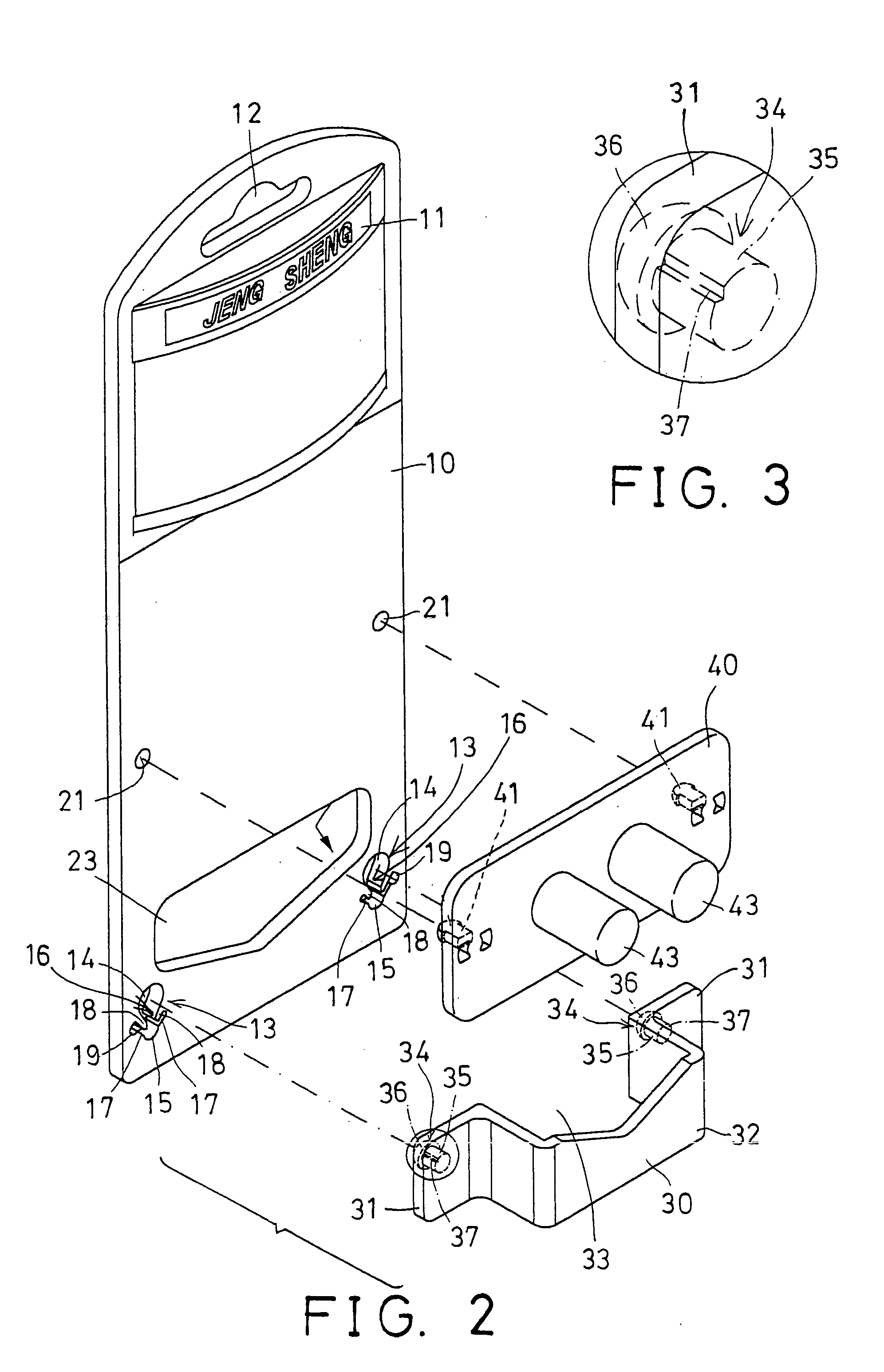 Tool holding and displaying device