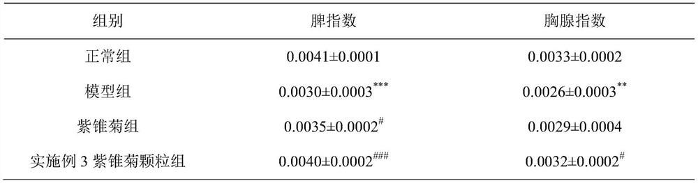 Echinacea purpurea granules for enhancing immunity and preventing and treating cold and preparation method thereof