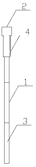 Insulator fastening lever