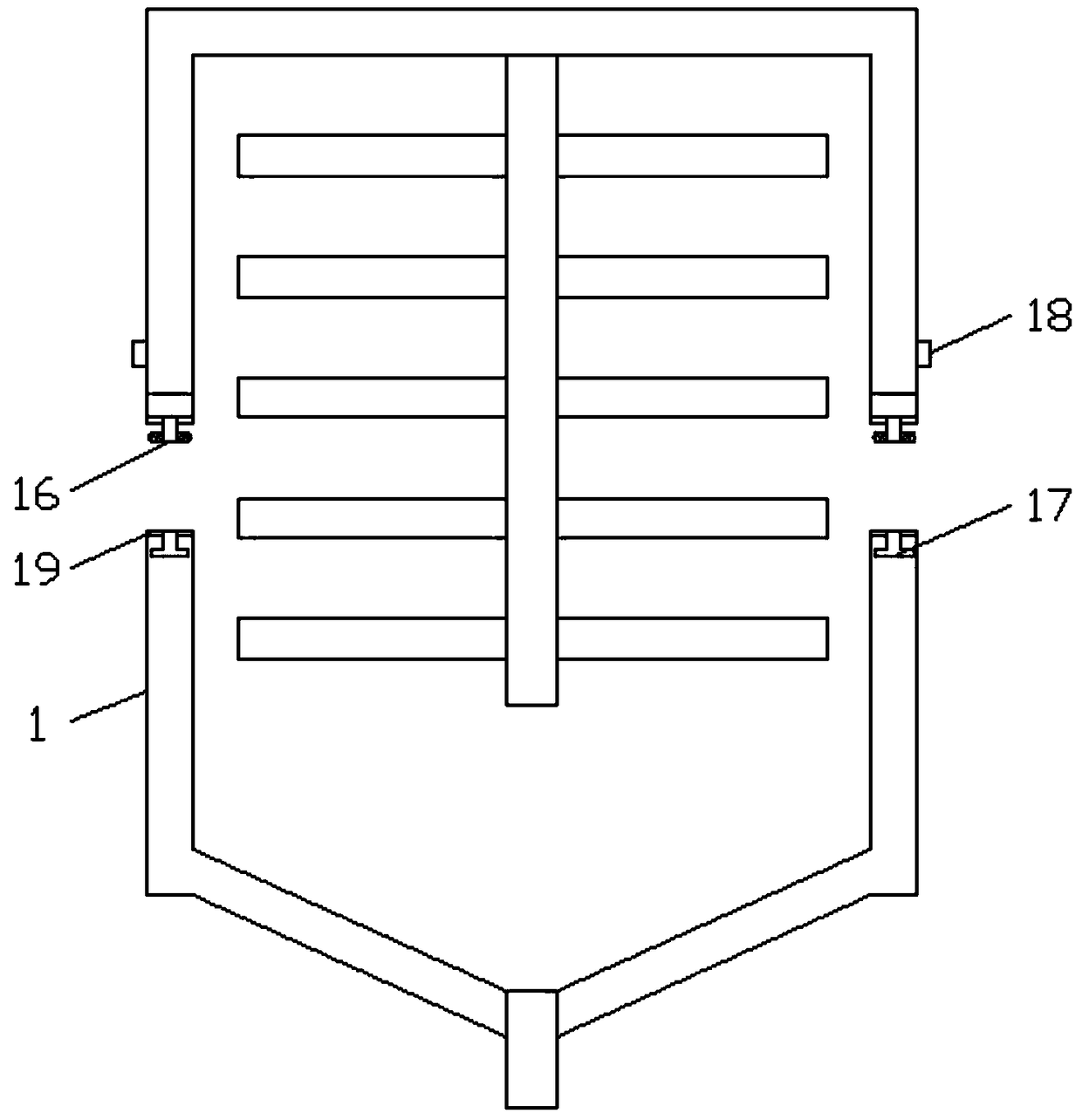 Administration device for medical oncology