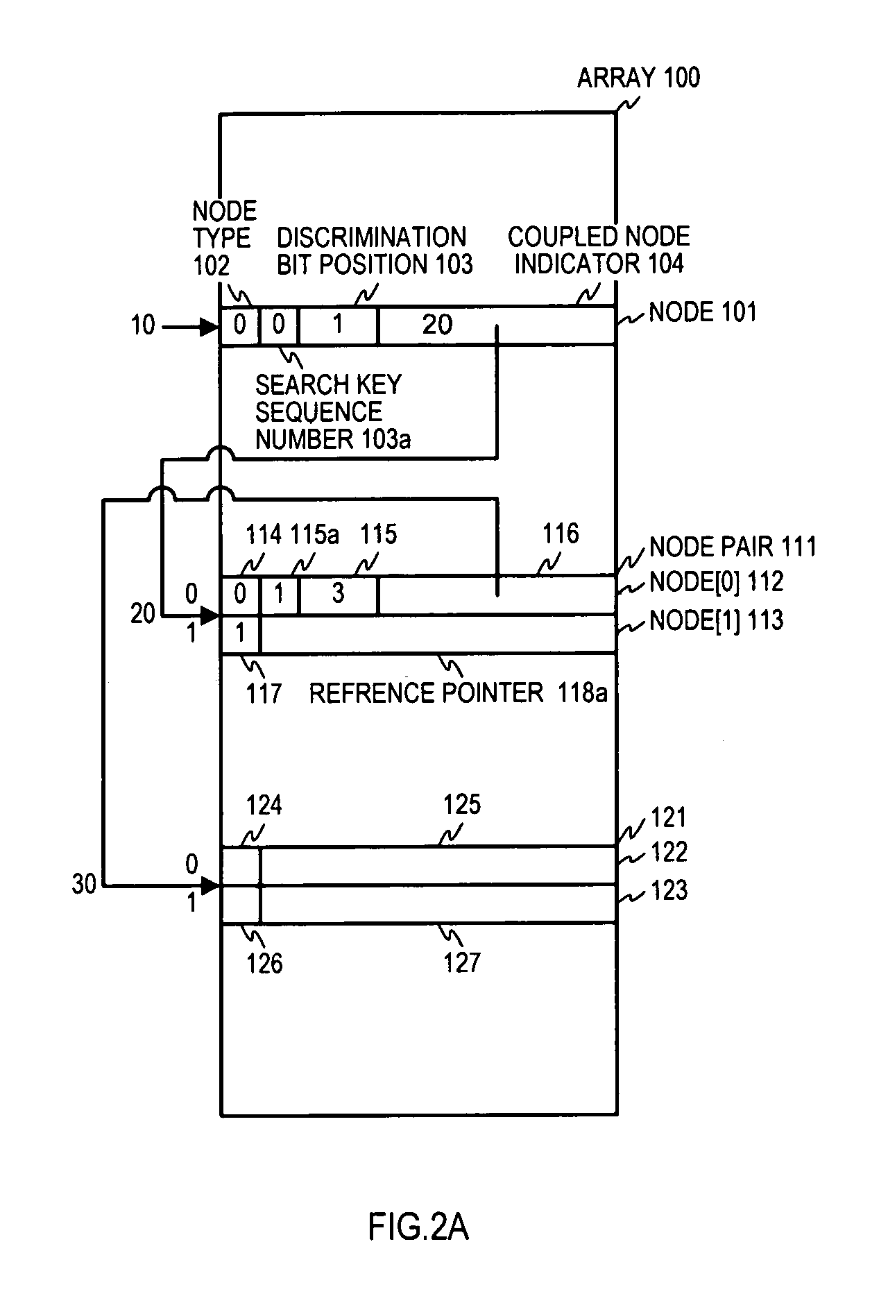 Bit string search apparatus, search method, and program