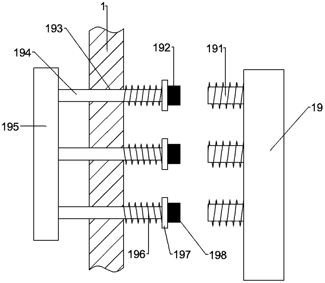 Uniform-beating rice cake manufacturing device