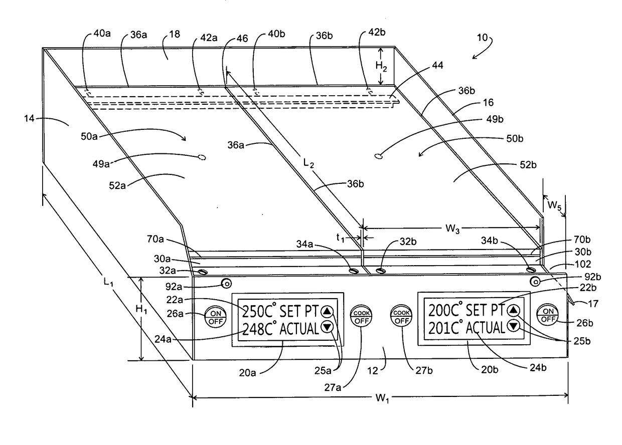 Isothermal Cooking Plate Apparatus, System, and Method of Manufacture and Use