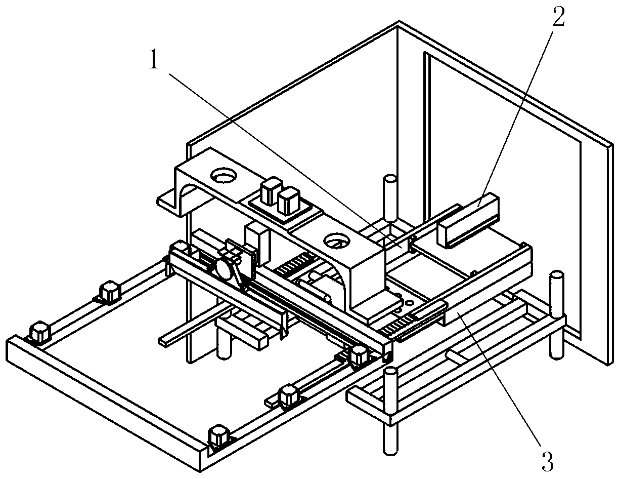 Full-automatic tin paste printer for cleaning