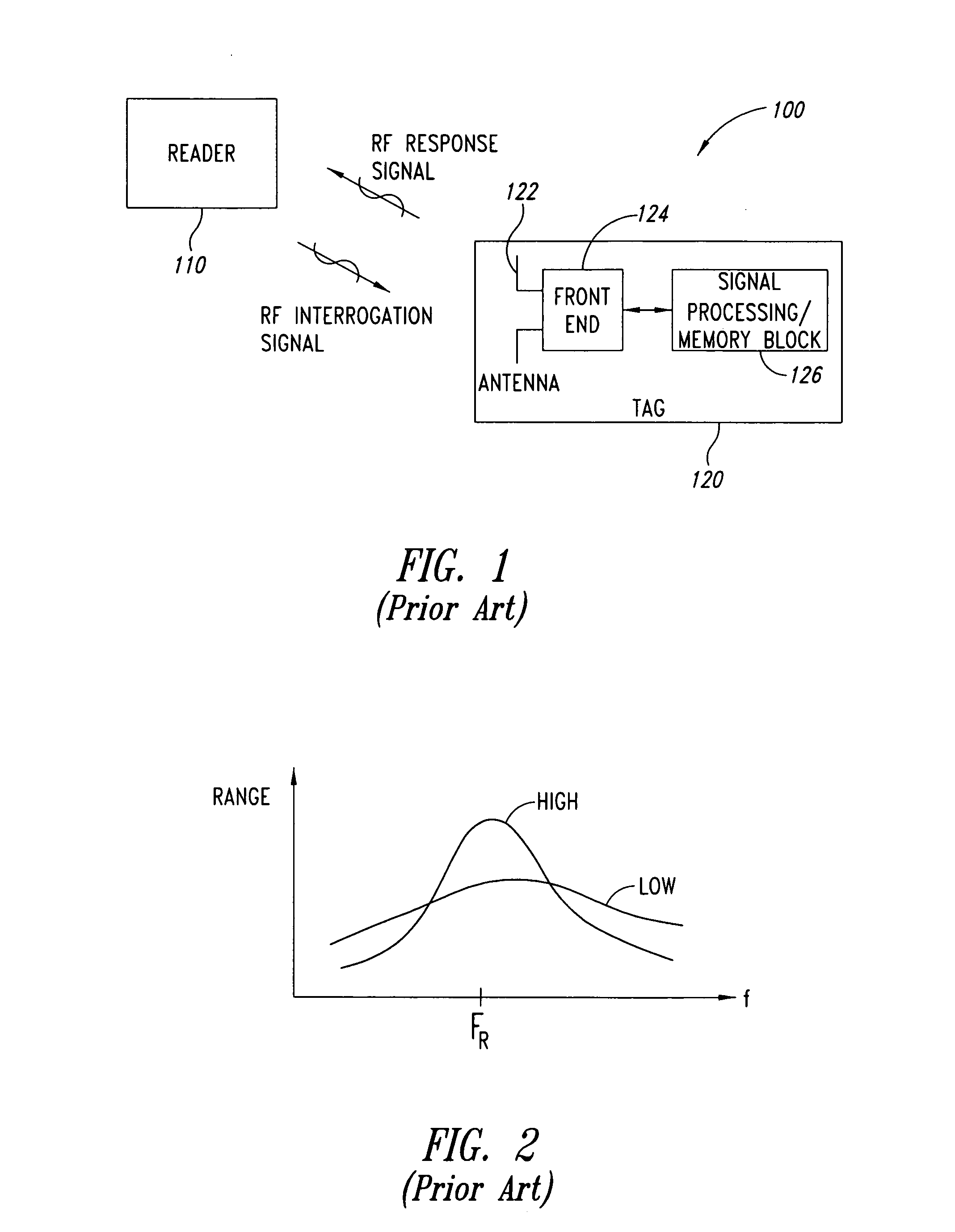 System and method of enhancing range in a radio frequency identification system