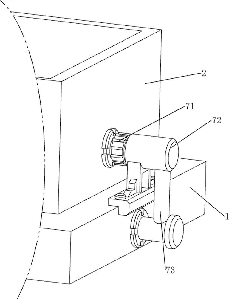 Electronic component surface oxide removing device