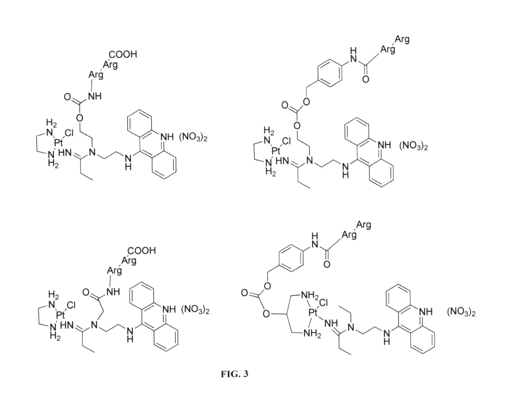 Targeted delivery and prodrug designs for platinum-acridine anti-cancer compounds and methods thereof