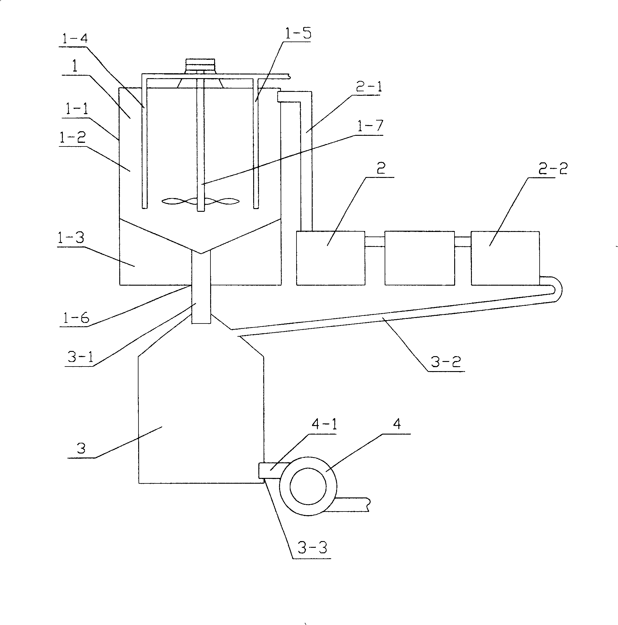 Method and apparatus for continuous production of high-concentrated sodium hypochlorite