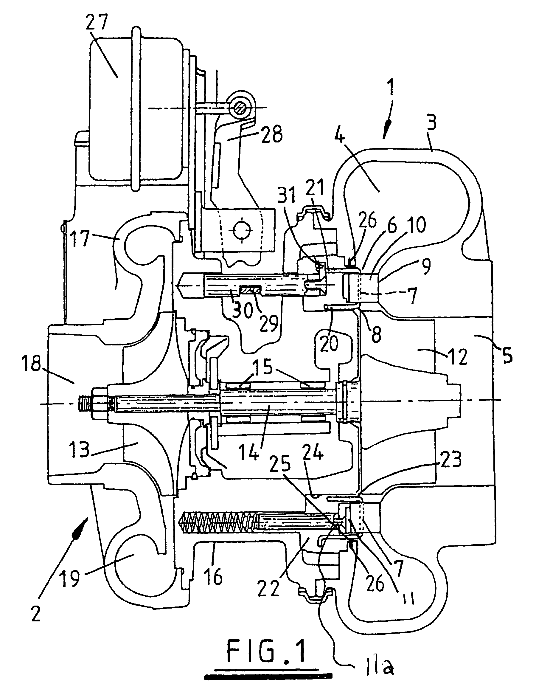 Method of controlling the exhaust gas temperature for after-treatment systems on a diesel engine using a variable geometry turbine