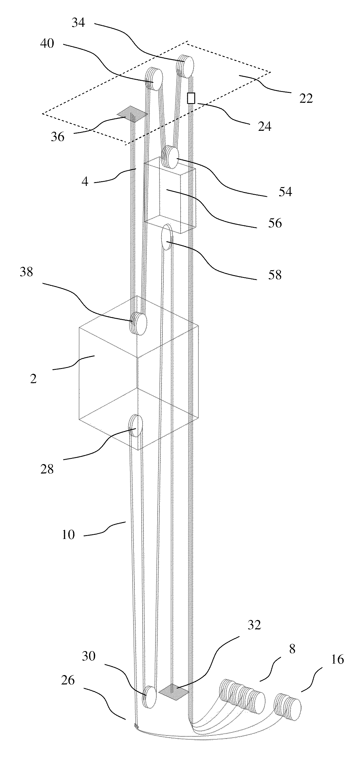 Elevator arrangement and method