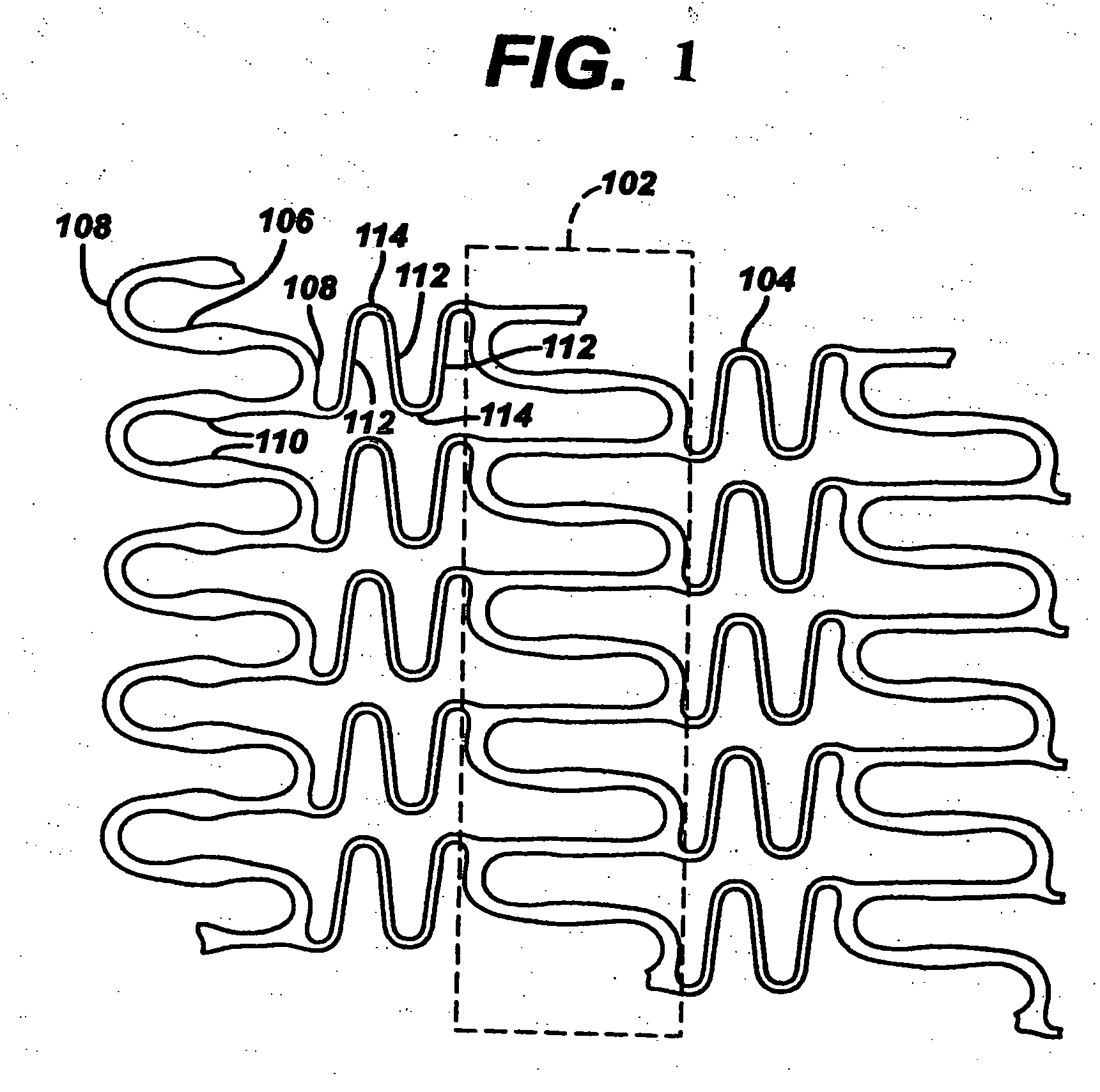 Polymeric stent having modified molecular structures