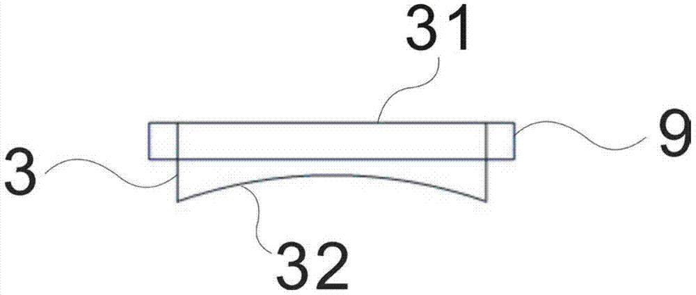 Wafer reaction chamber cleaning device