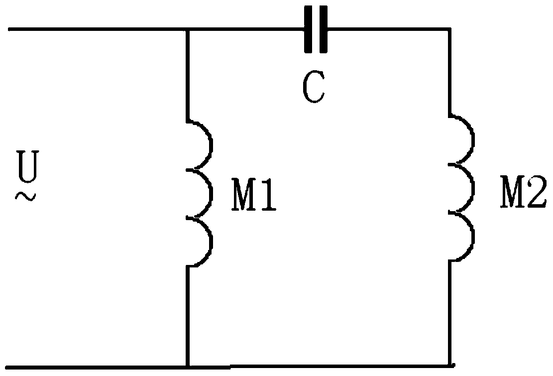 Shade pole type single-phase alternating current asynchronous motor with low vibration torque