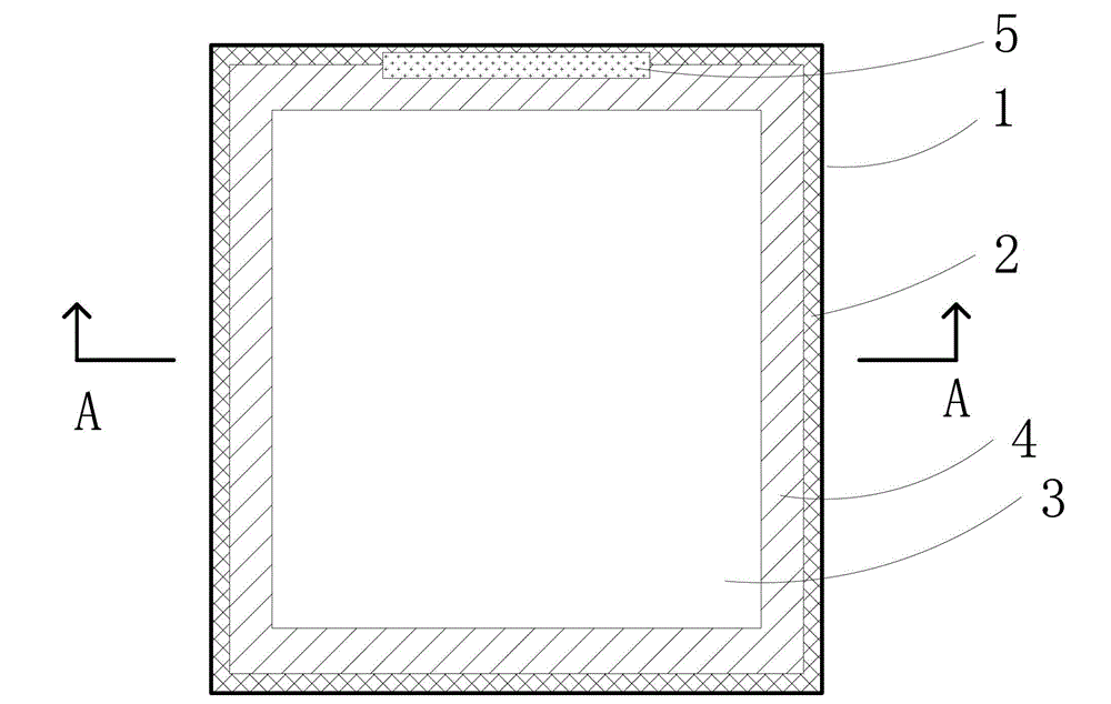 Monolithic capacitive touch screen and preparation method thereof