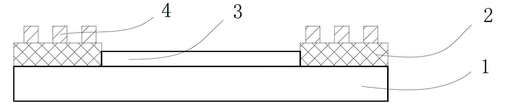 Monolithic capacitive touch screen and preparation method thereof