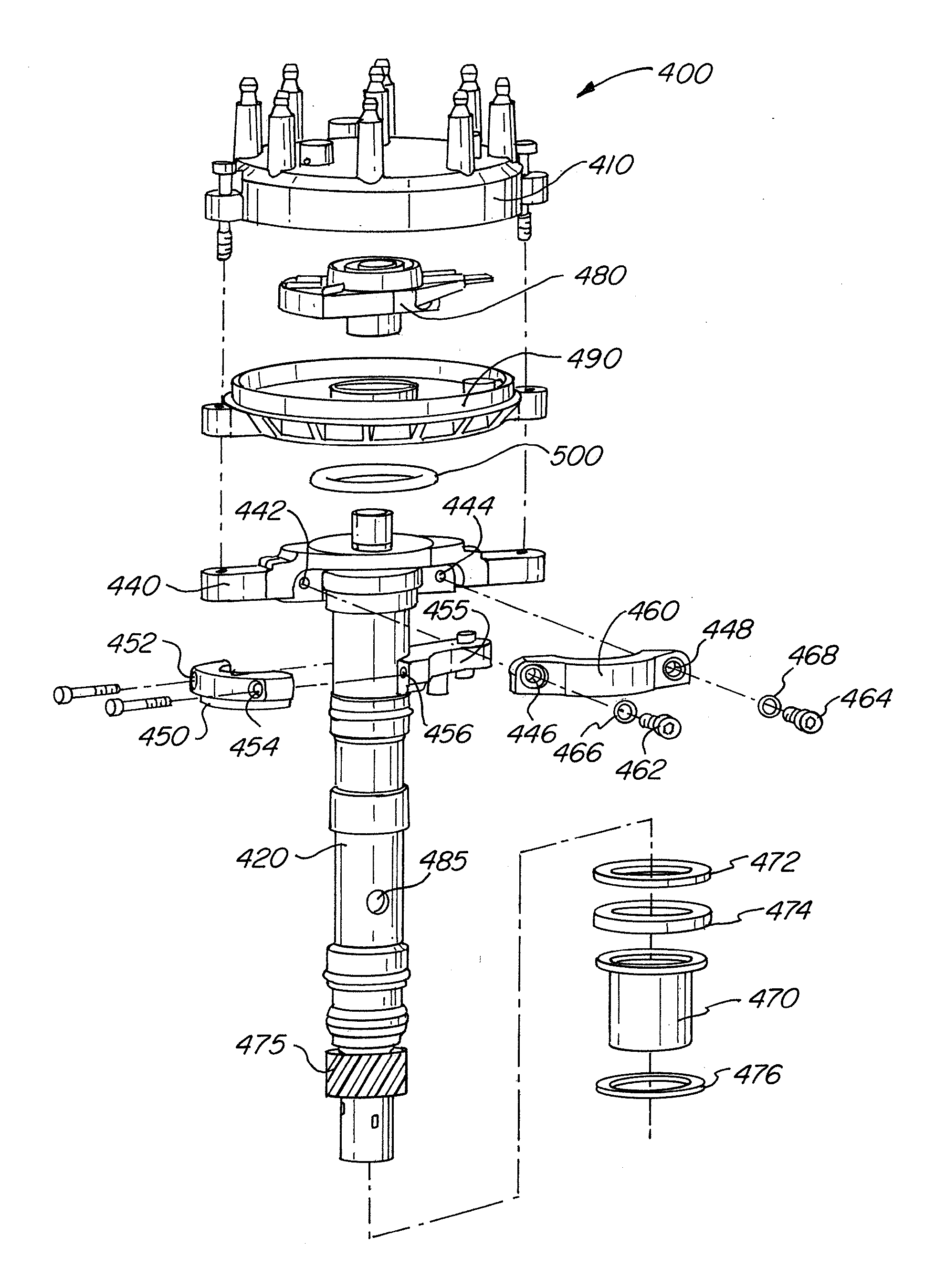 Crank Trigger Distributor