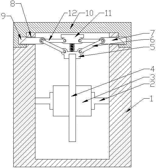 Self-locking satellite electrical box