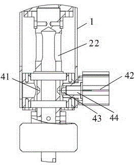 Direct connection type rotation driving and positioning device