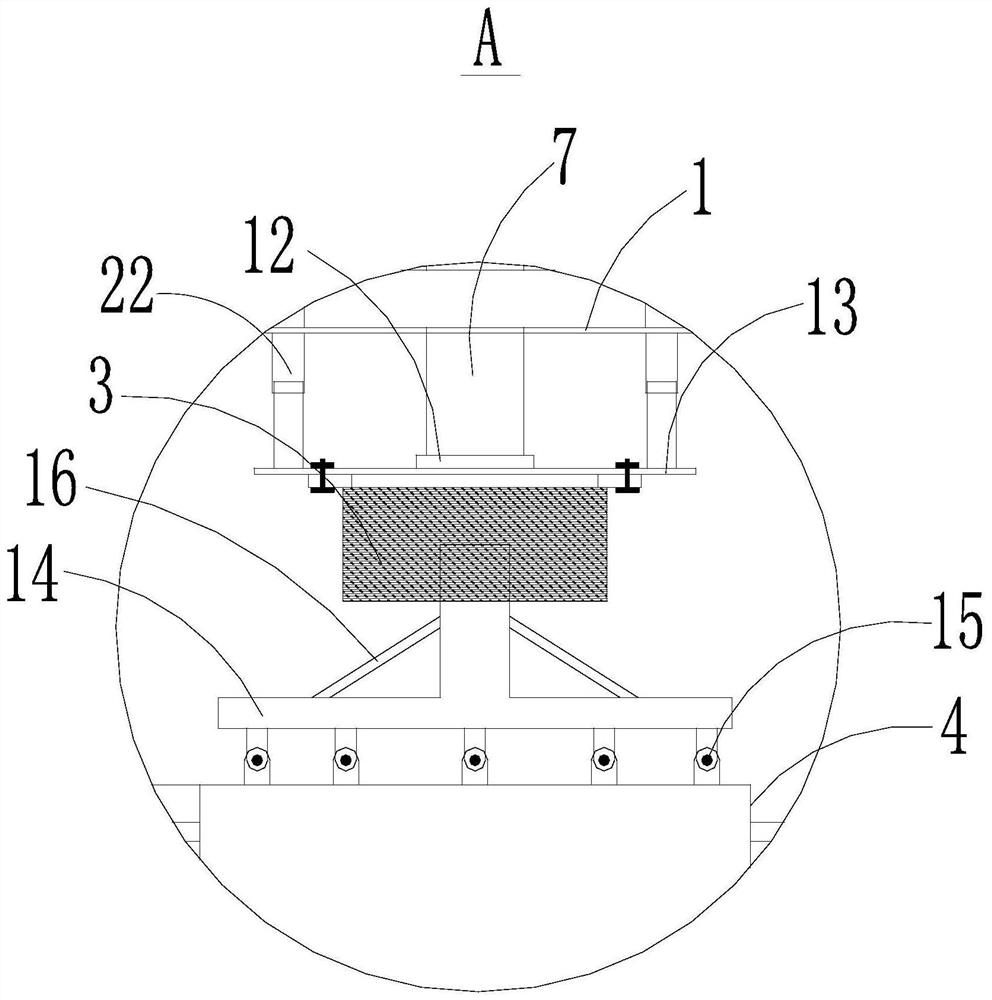 Automatic excavation equipment for expanded head of tubular pile