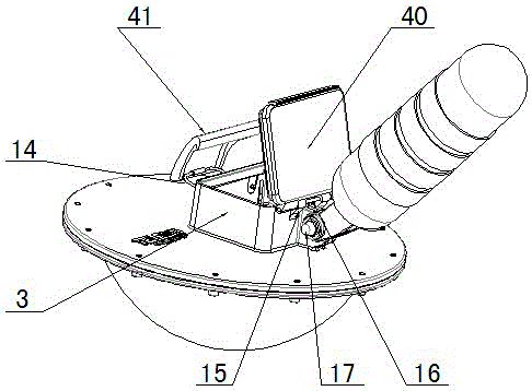 Water surface lens cover