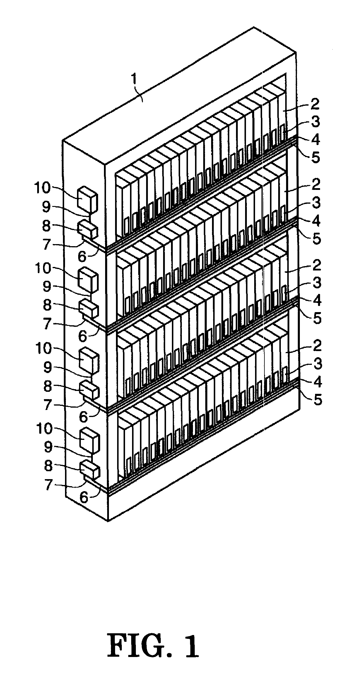 Antenna device used in radio-communications within short communication range and article container