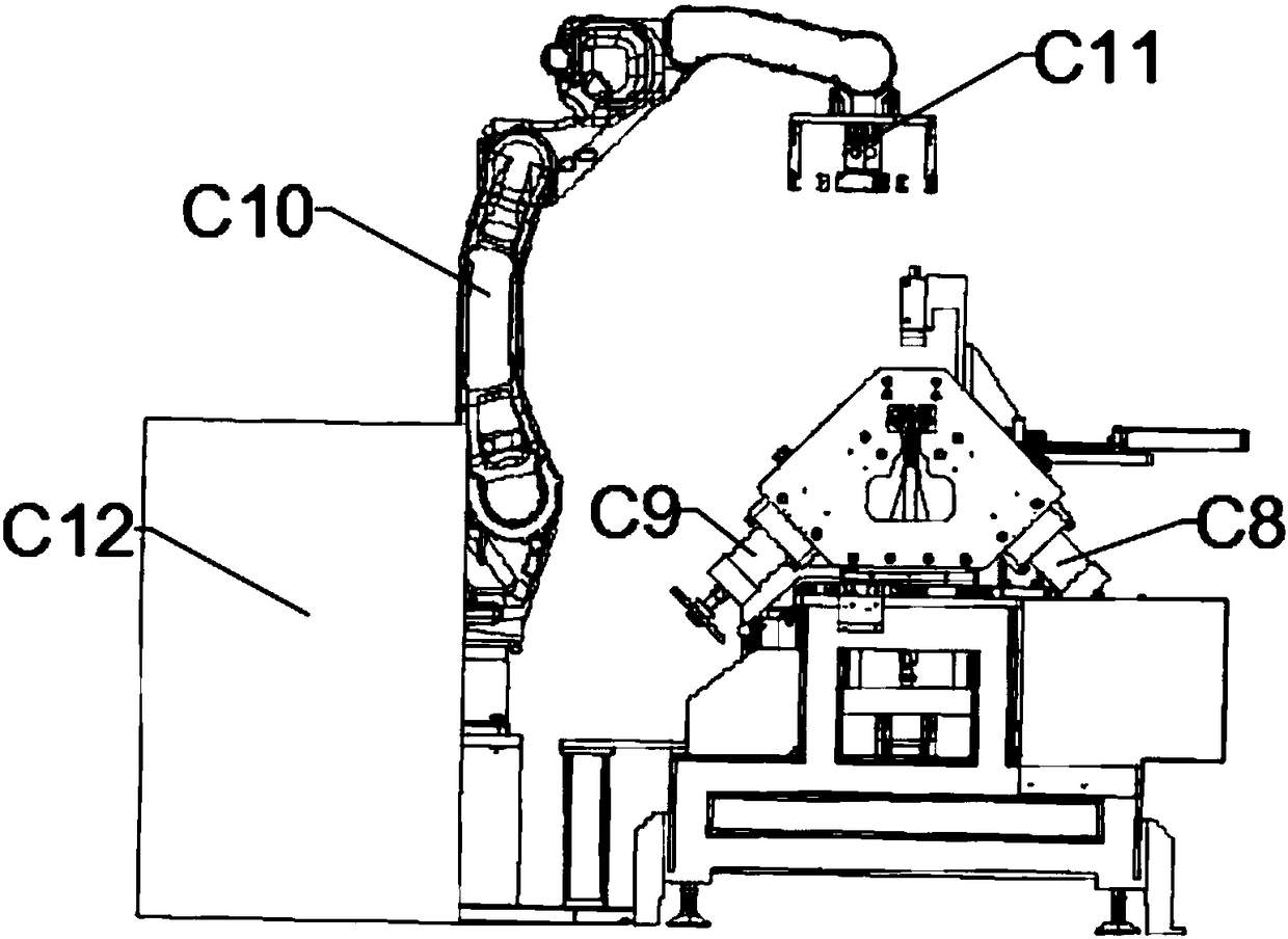 Holder shift point stamping system