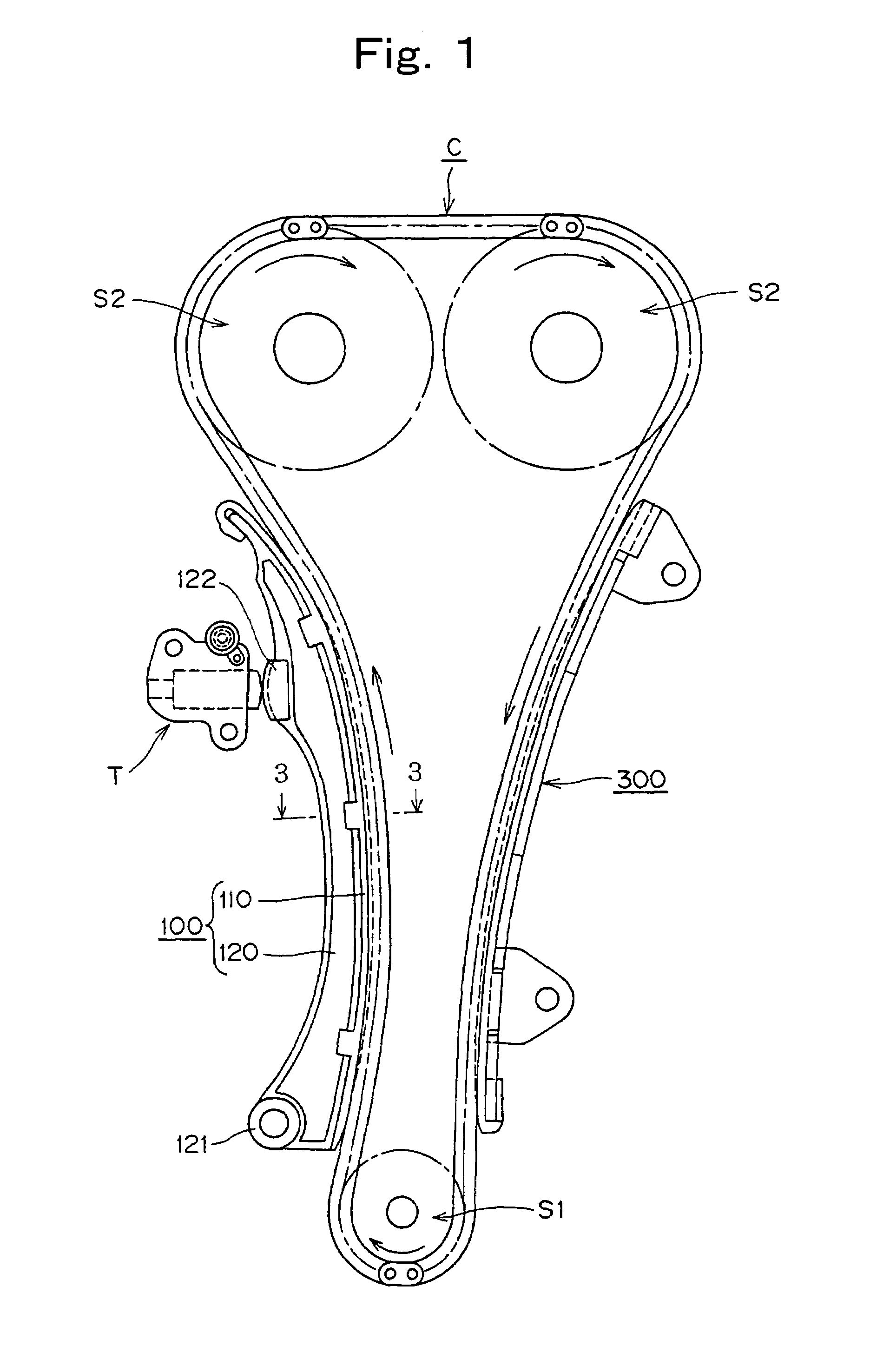 Guide for transmission device