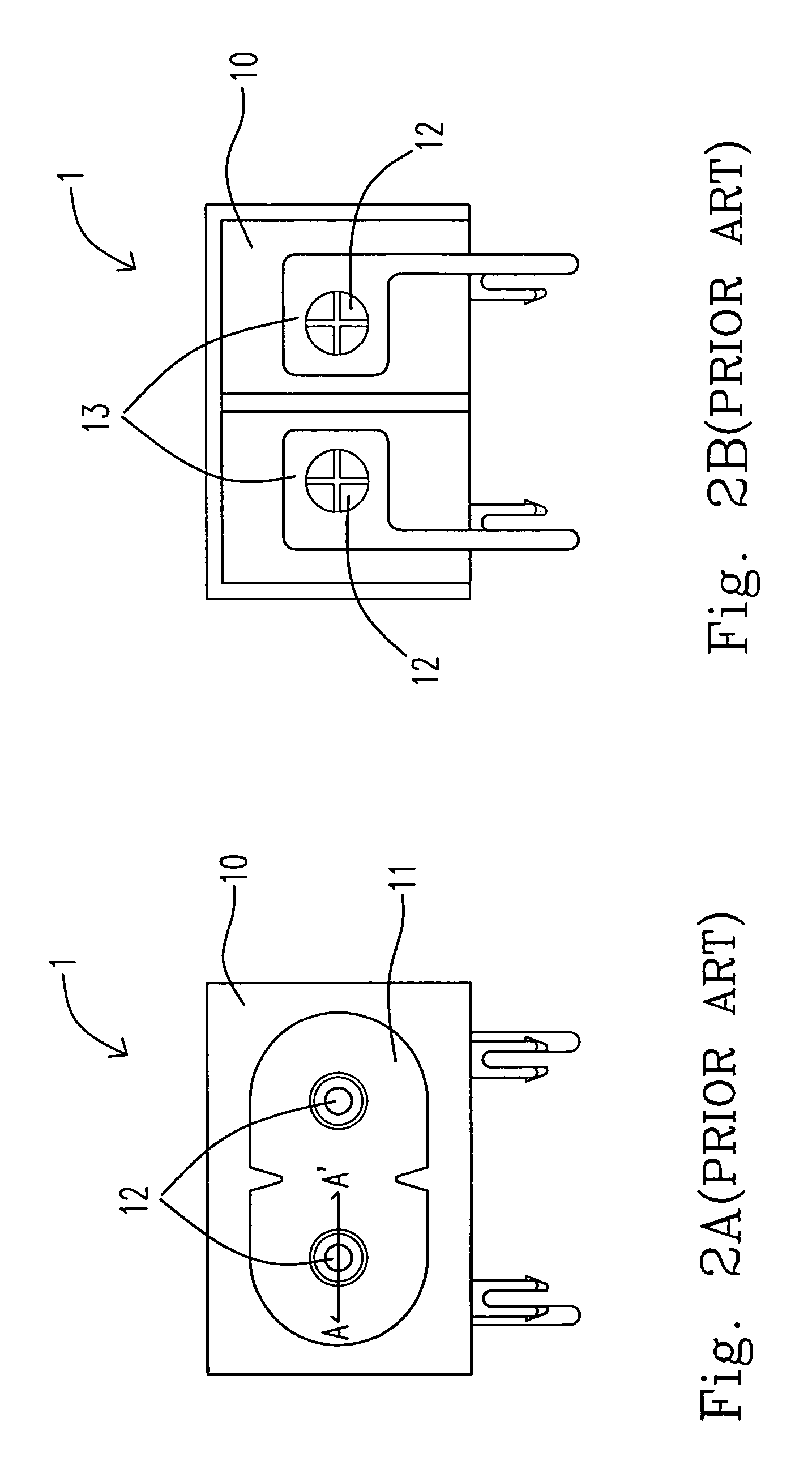 Socket structure and method for forming the same