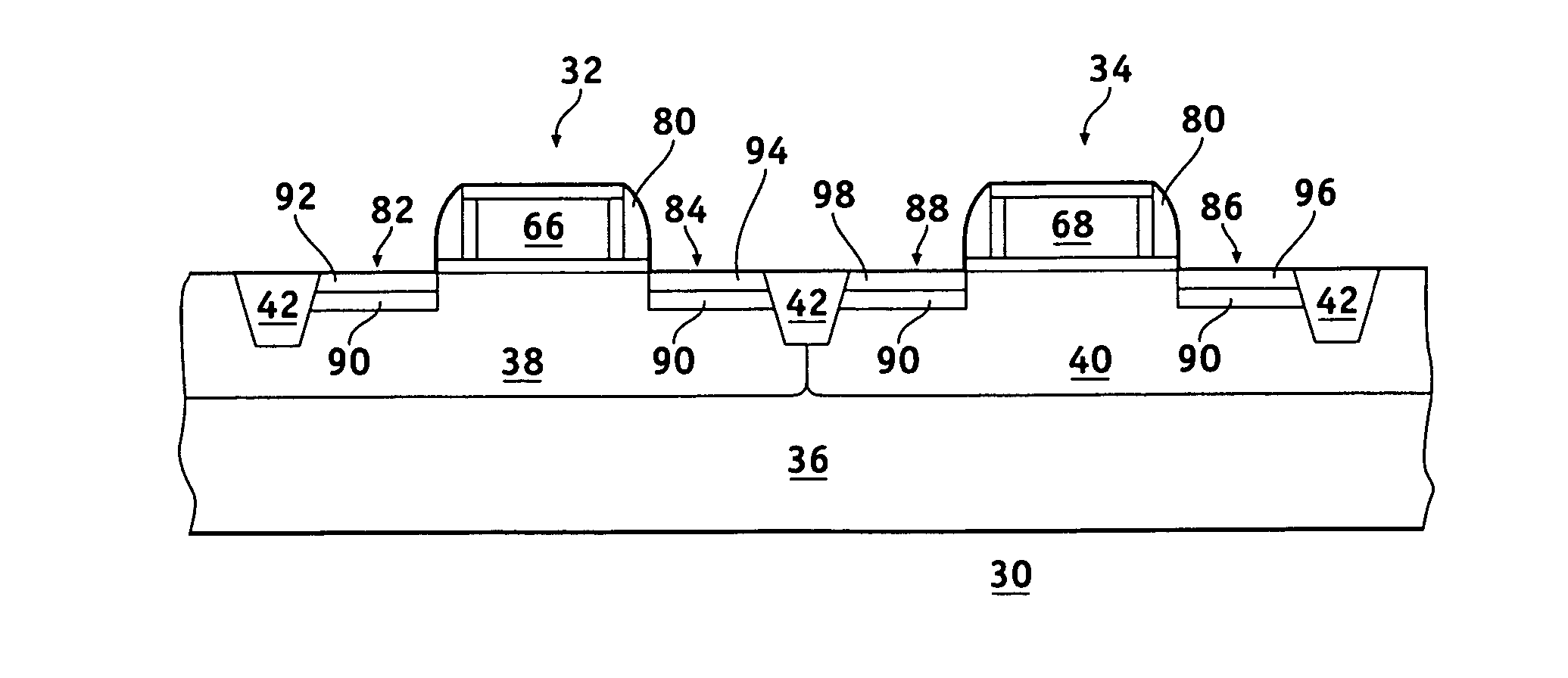 Methods for fabricating a stressed MOS device