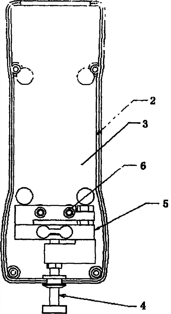 Lower limb stress recording device