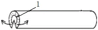 Bonding strength testing method for anchor rod