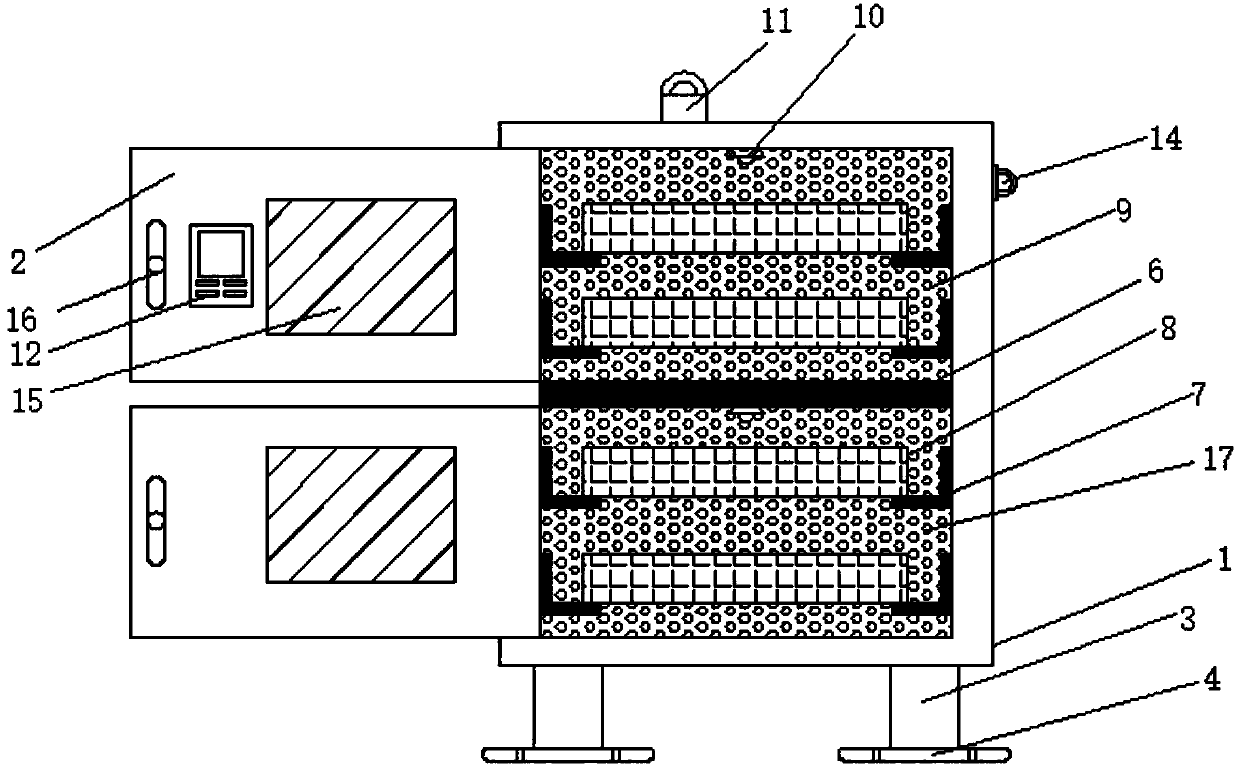 Separated-type low-voltage power distribution cabinet