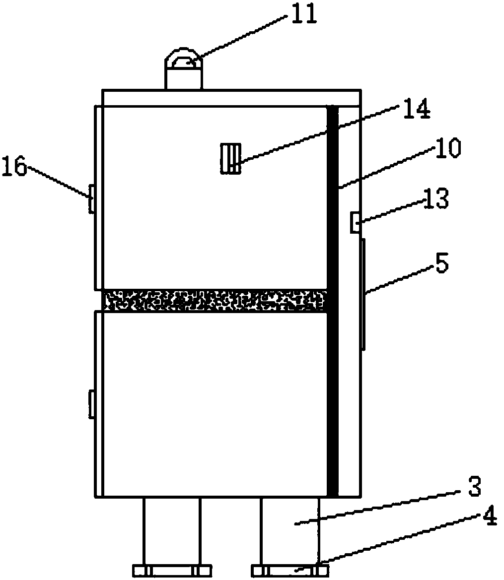 Separated-type low-voltage power distribution cabinet