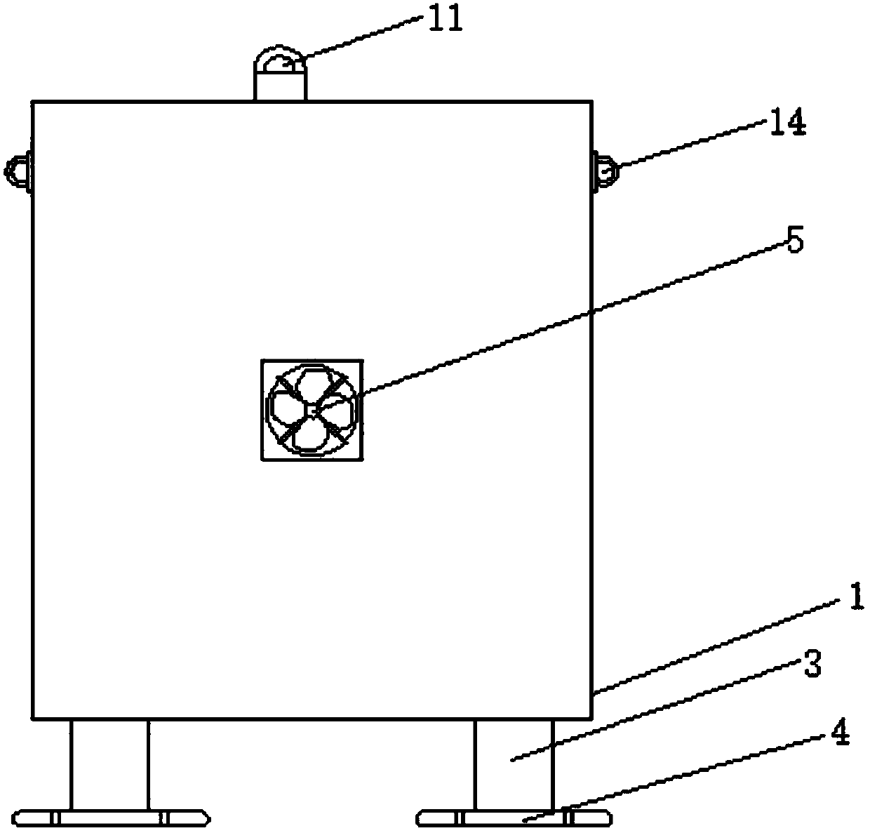 Separated-type low-voltage power distribution cabinet