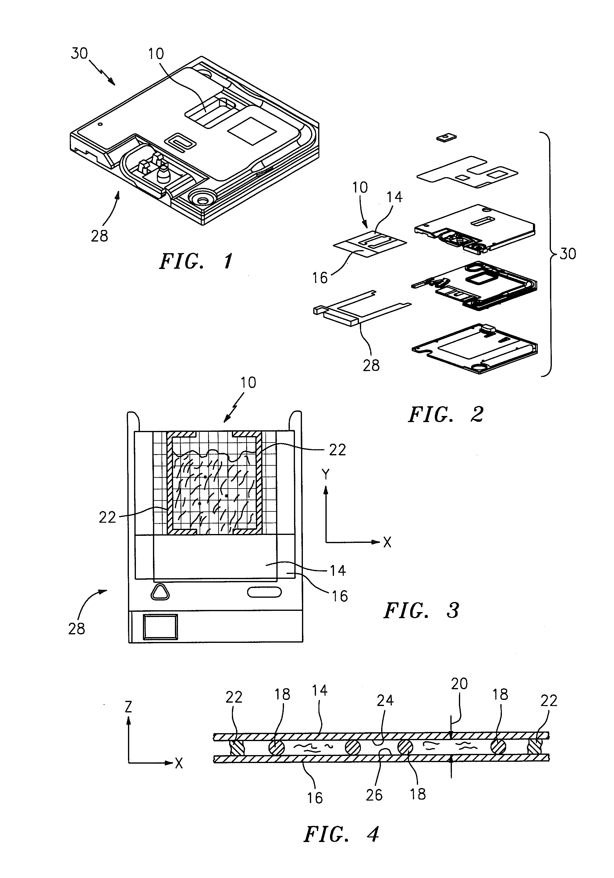 Method for rapid imaging of biologic fluid samples