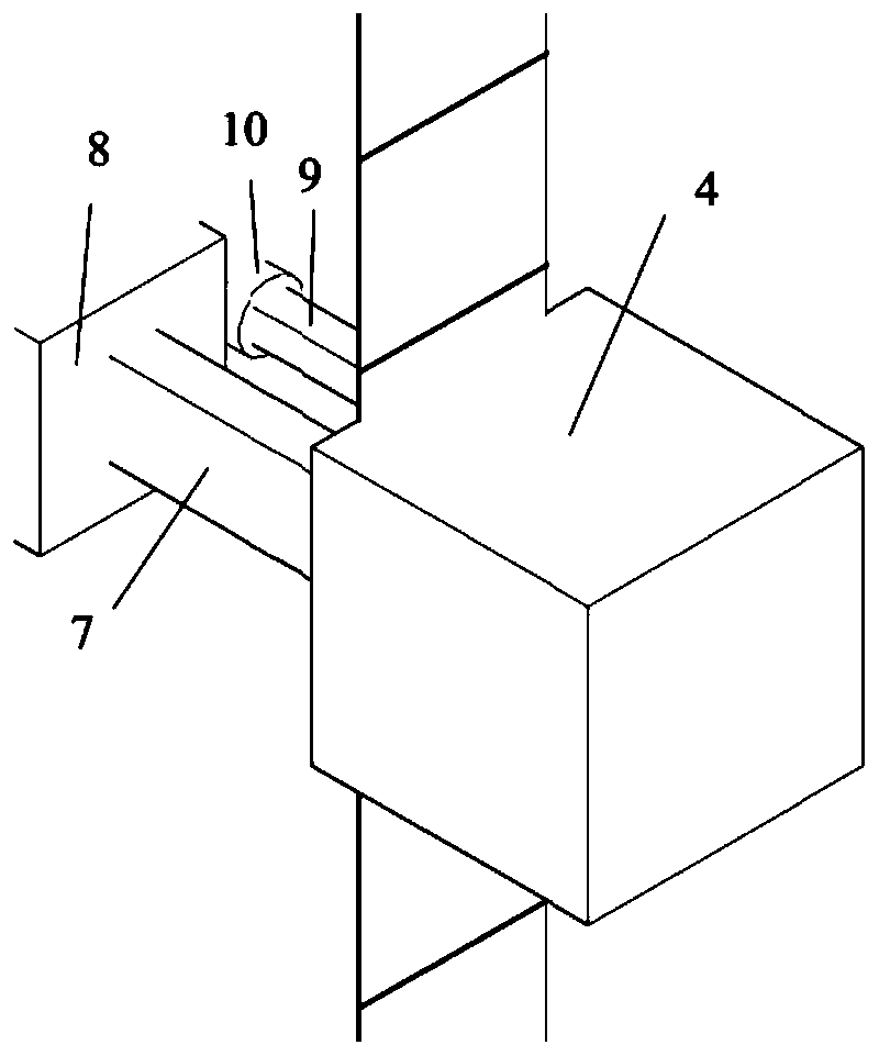 Automatic wall-climbing type outer wall detection system and detection method thereof