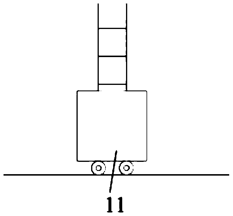 Automatic wall-climbing type outer wall detection system and detection method thereof