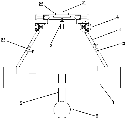 Maritime survival device based on floating plate movable connection