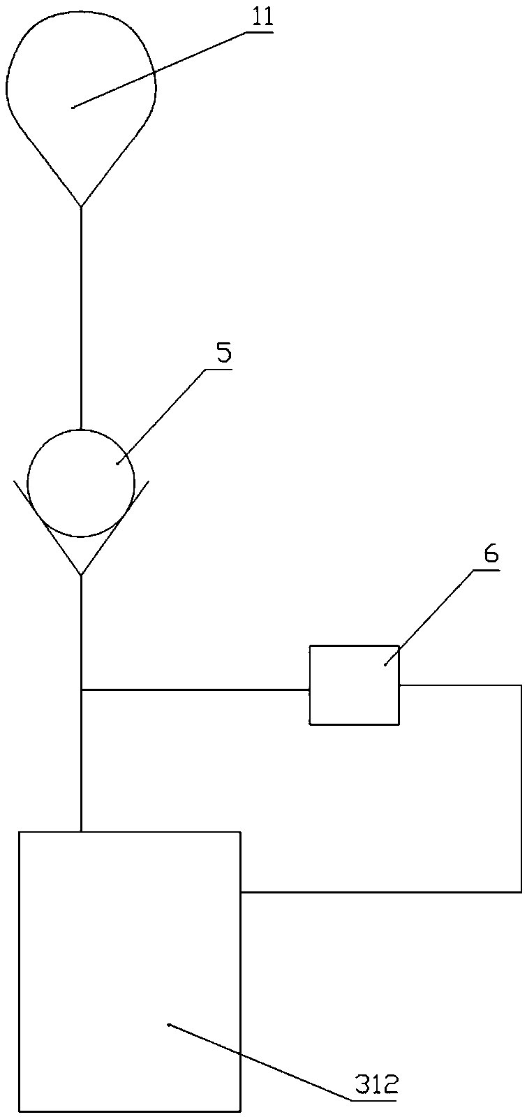 Aerostation information backing system and method