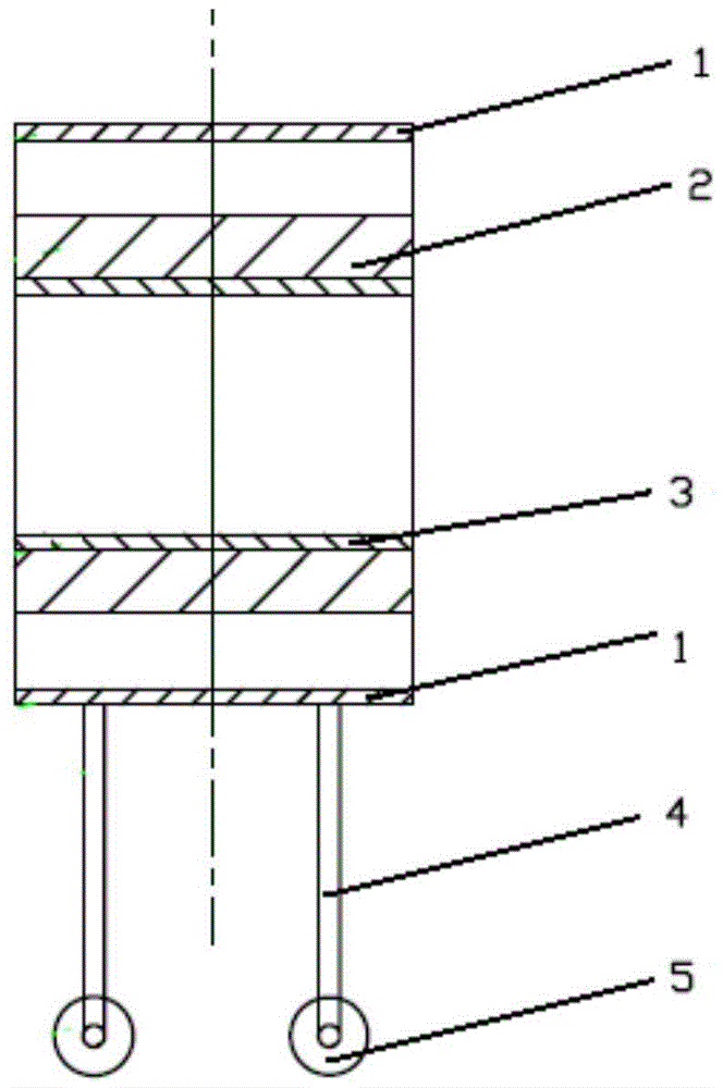 Mobile induction heating device and its application in defect repair of bimetal bushing