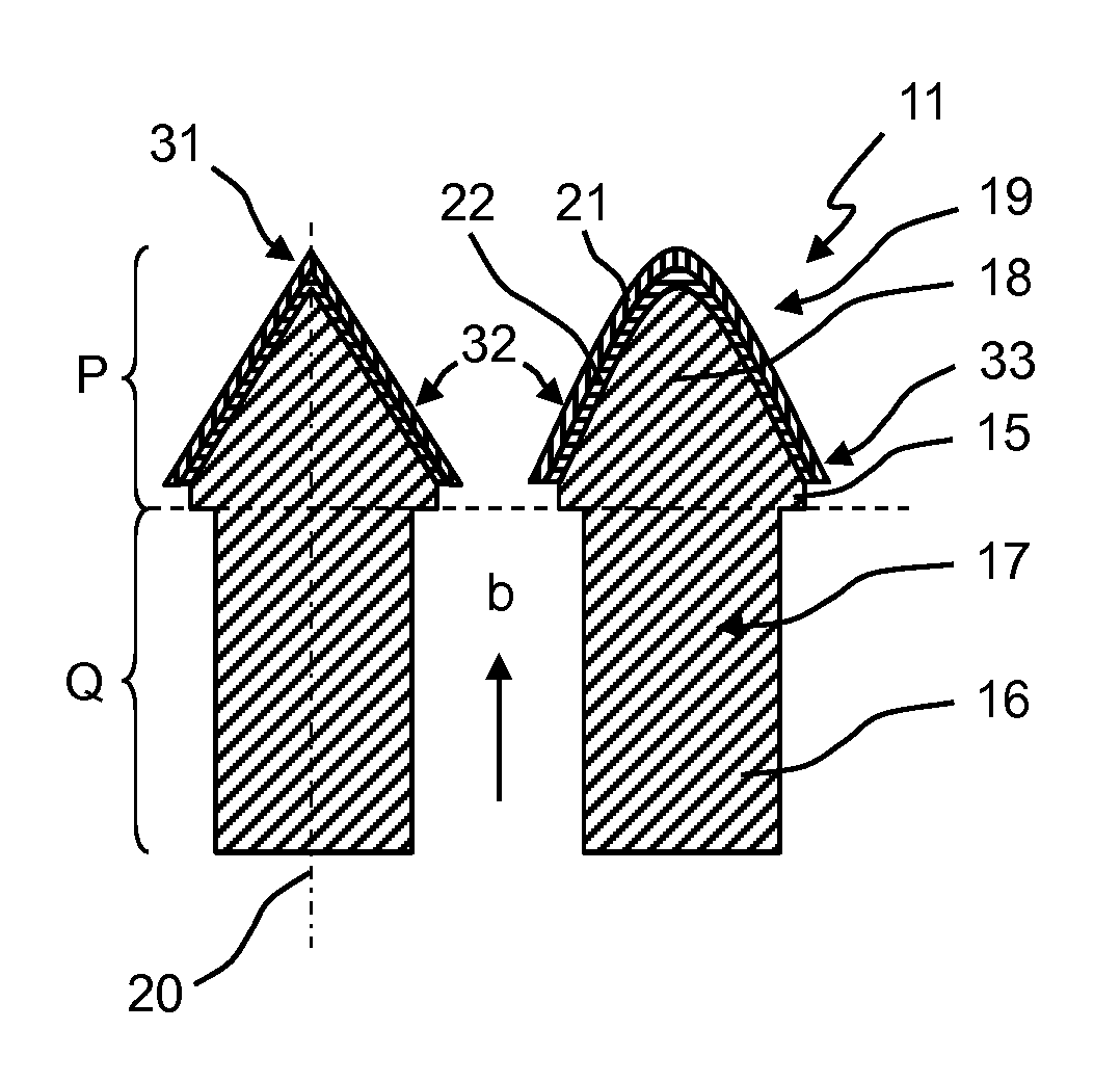 Chisel Device And Wear-Protected Chisel For Ground Milling Machines