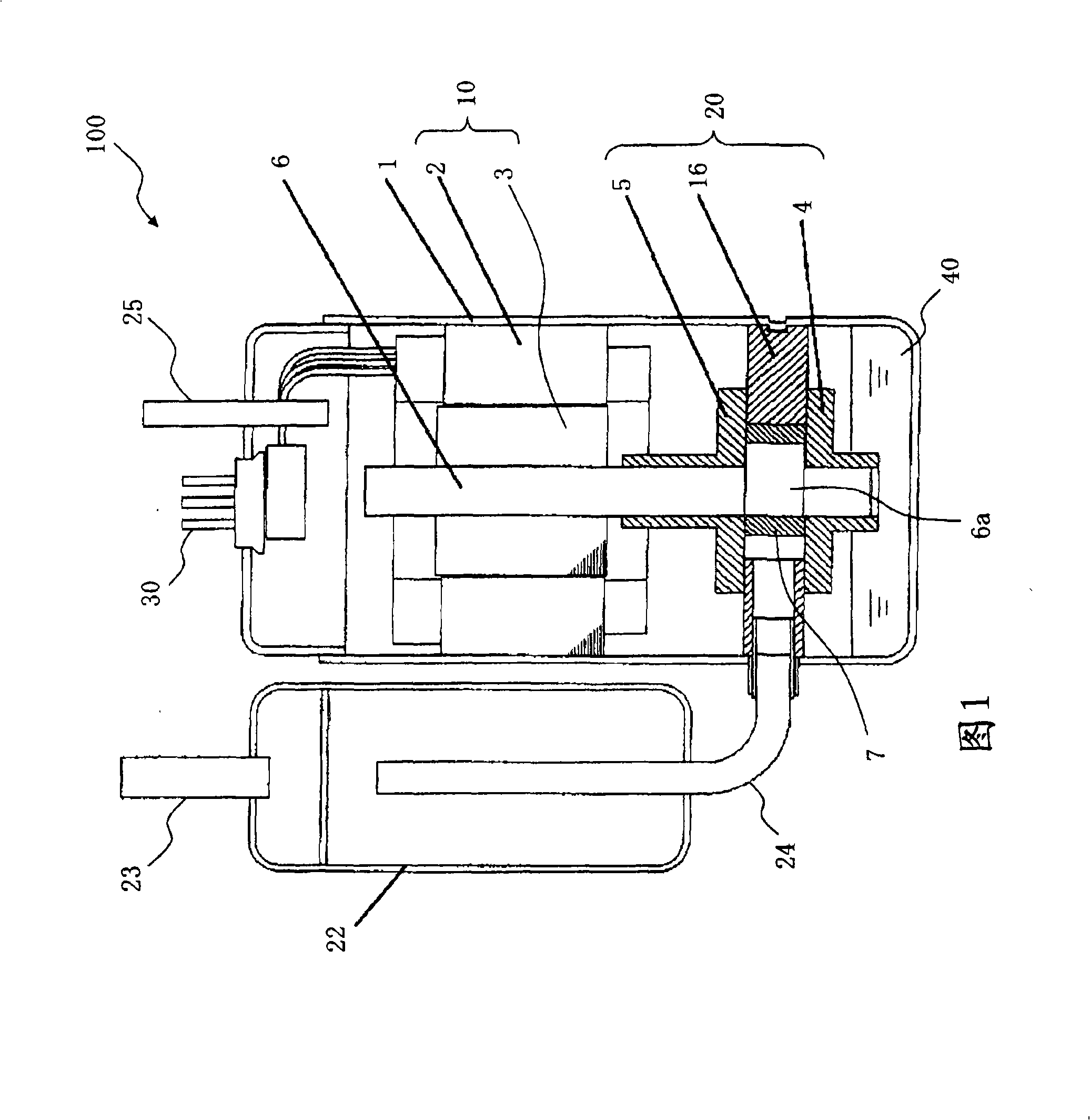 Hermetic type compressor